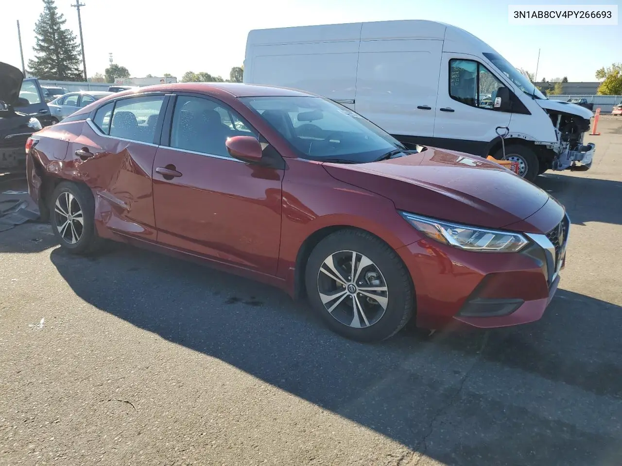 3N1AB8CV4PY266693 2023 Nissan Sentra Sv