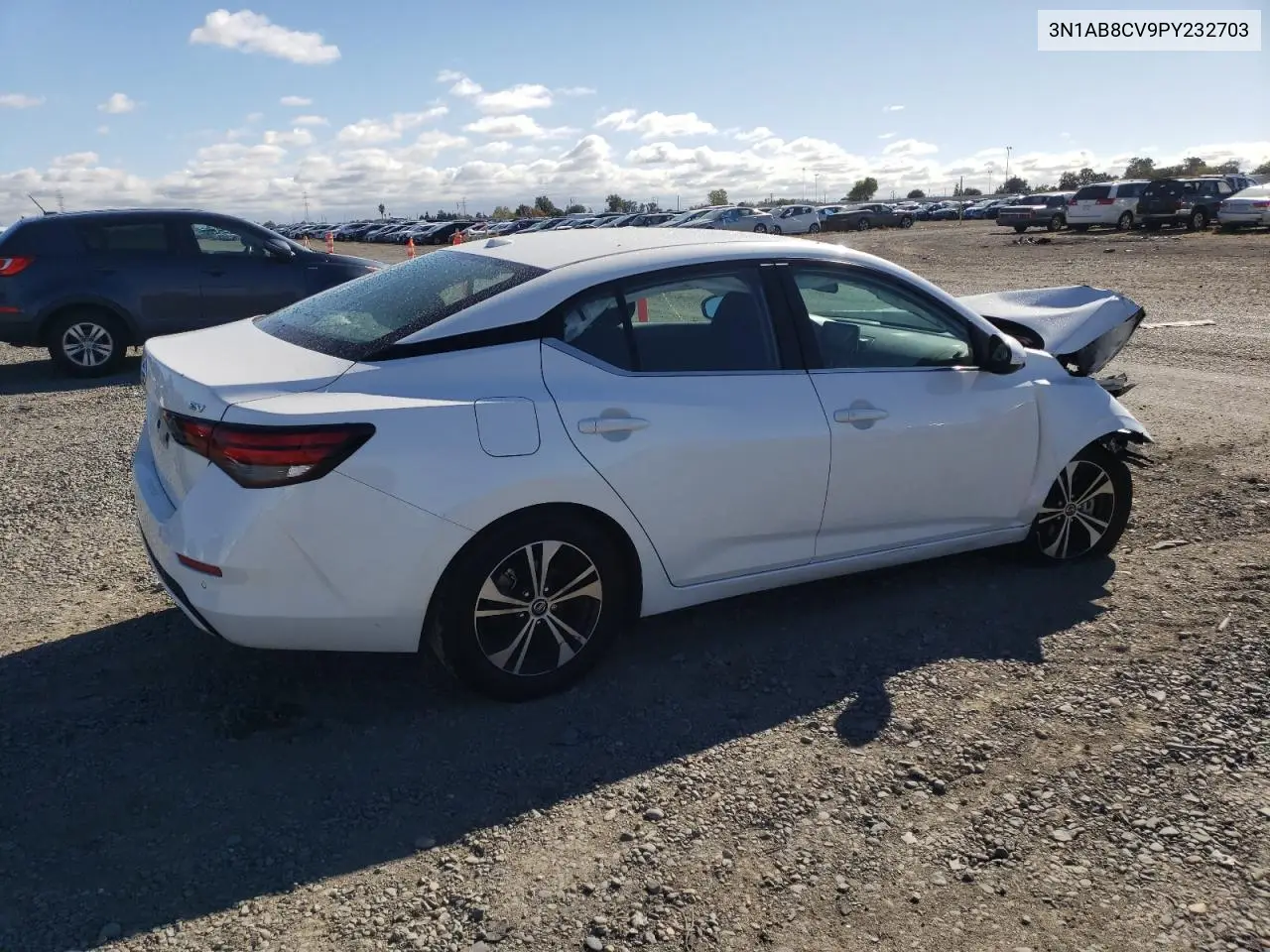 3N1AB8CV9PY232703 2023 Nissan Sentra Sv