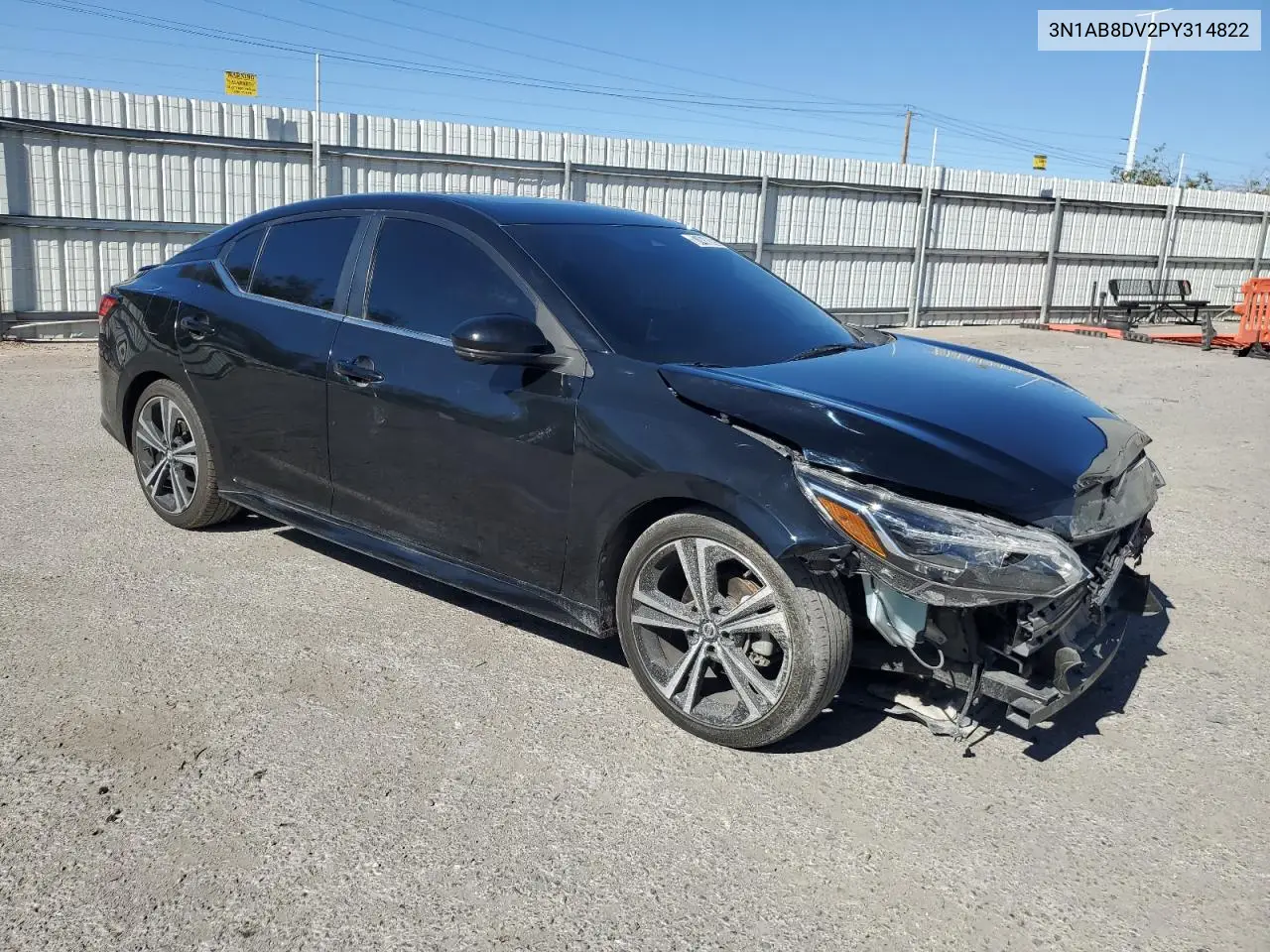 3N1AB8DV2PY314822 2023 Nissan Sentra Sr
