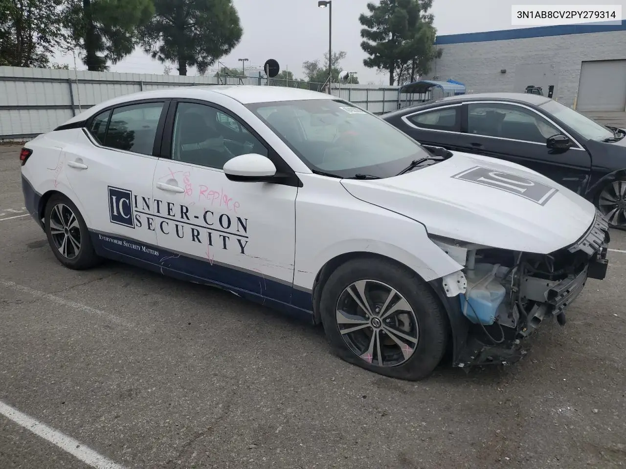3N1AB8CV2PY279314 2023 Nissan Sentra Sv