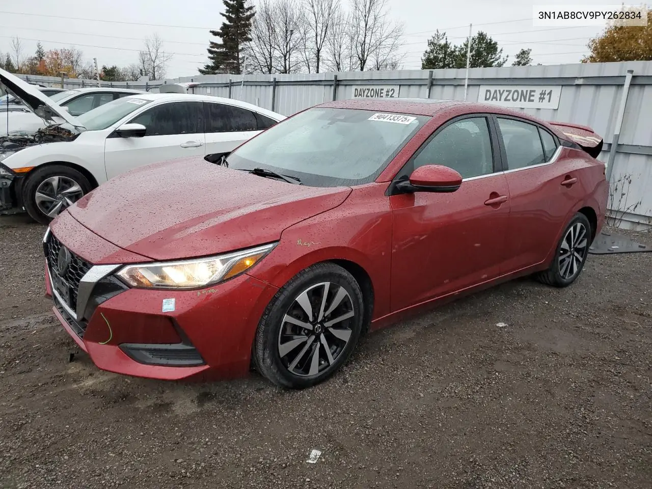 3N1AB8CV9PY262834 2023 Nissan Sentra Sv