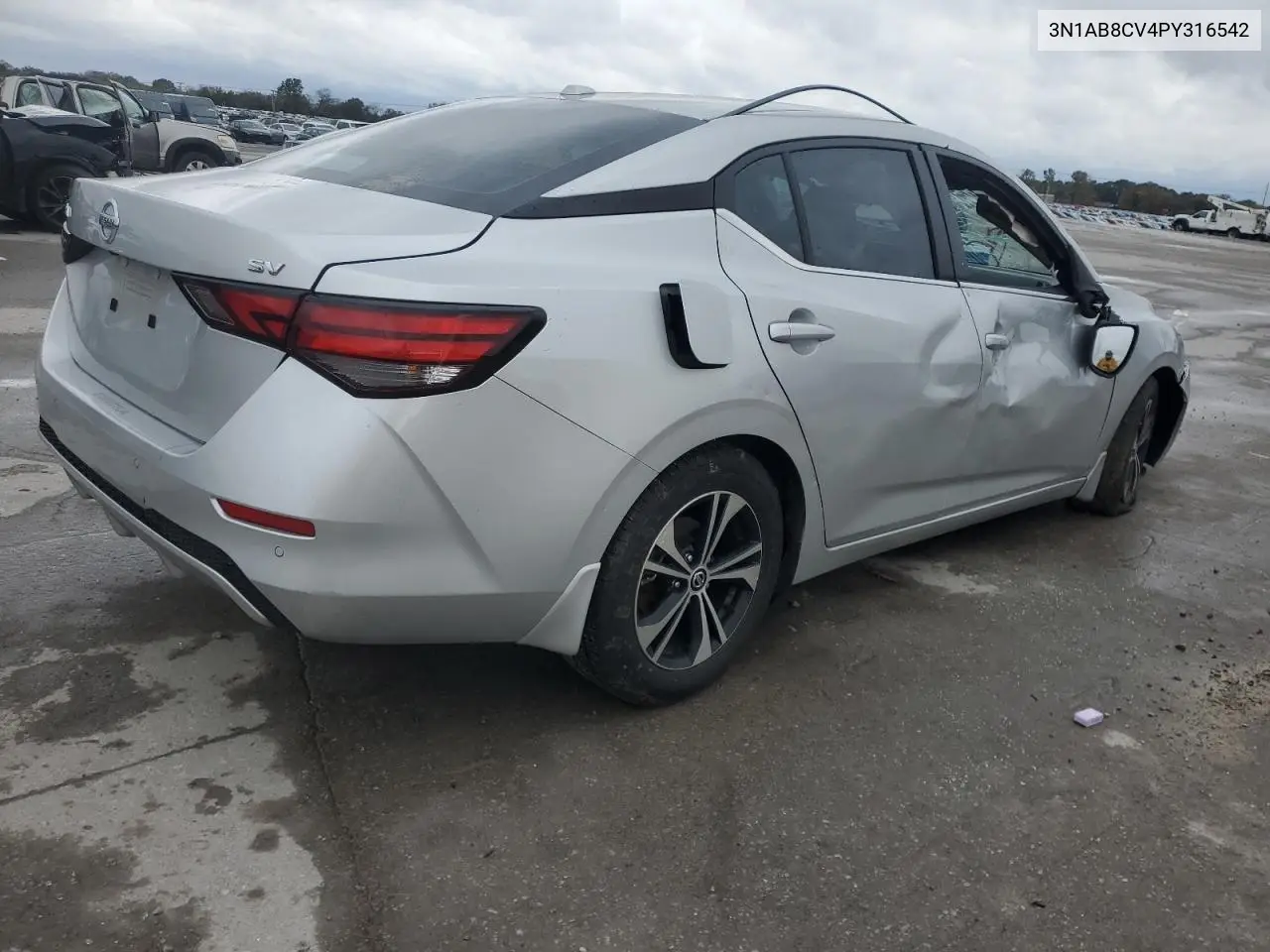 3N1AB8CV4PY316542 2023 Nissan Sentra Sv