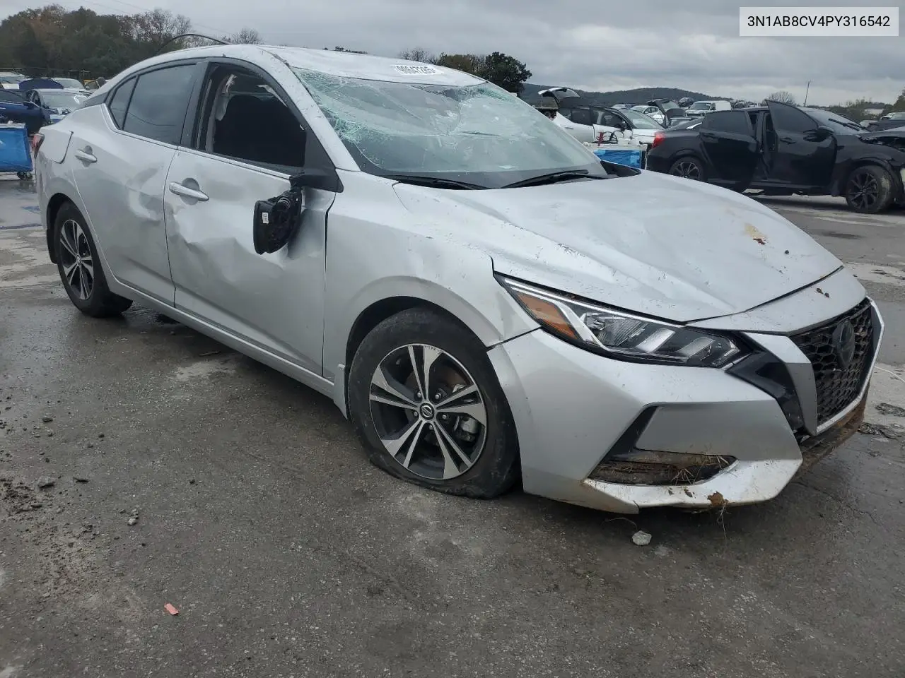 3N1AB8CV4PY316542 2023 Nissan Sentra Sv