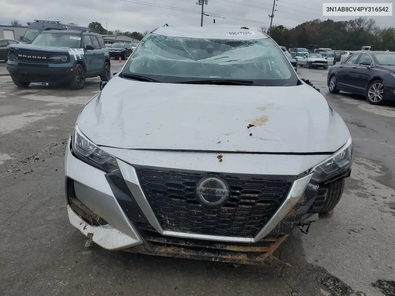 3N1AB8CV4PY316542 2023 Nissan Sentra Sv