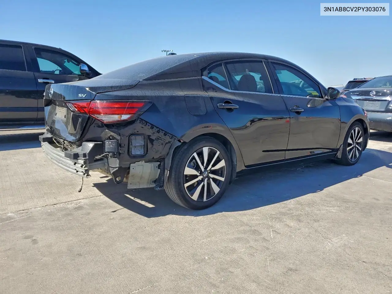 3N1AB8CV2PY303076 2023 Nissan Sentra Sv