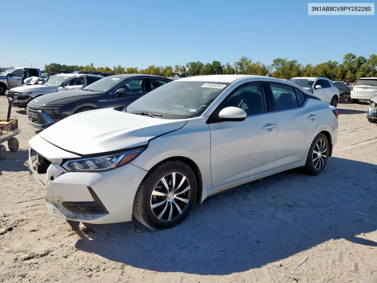 3N1AB8CV8PY252280 2023 Nissan Sentra Sv