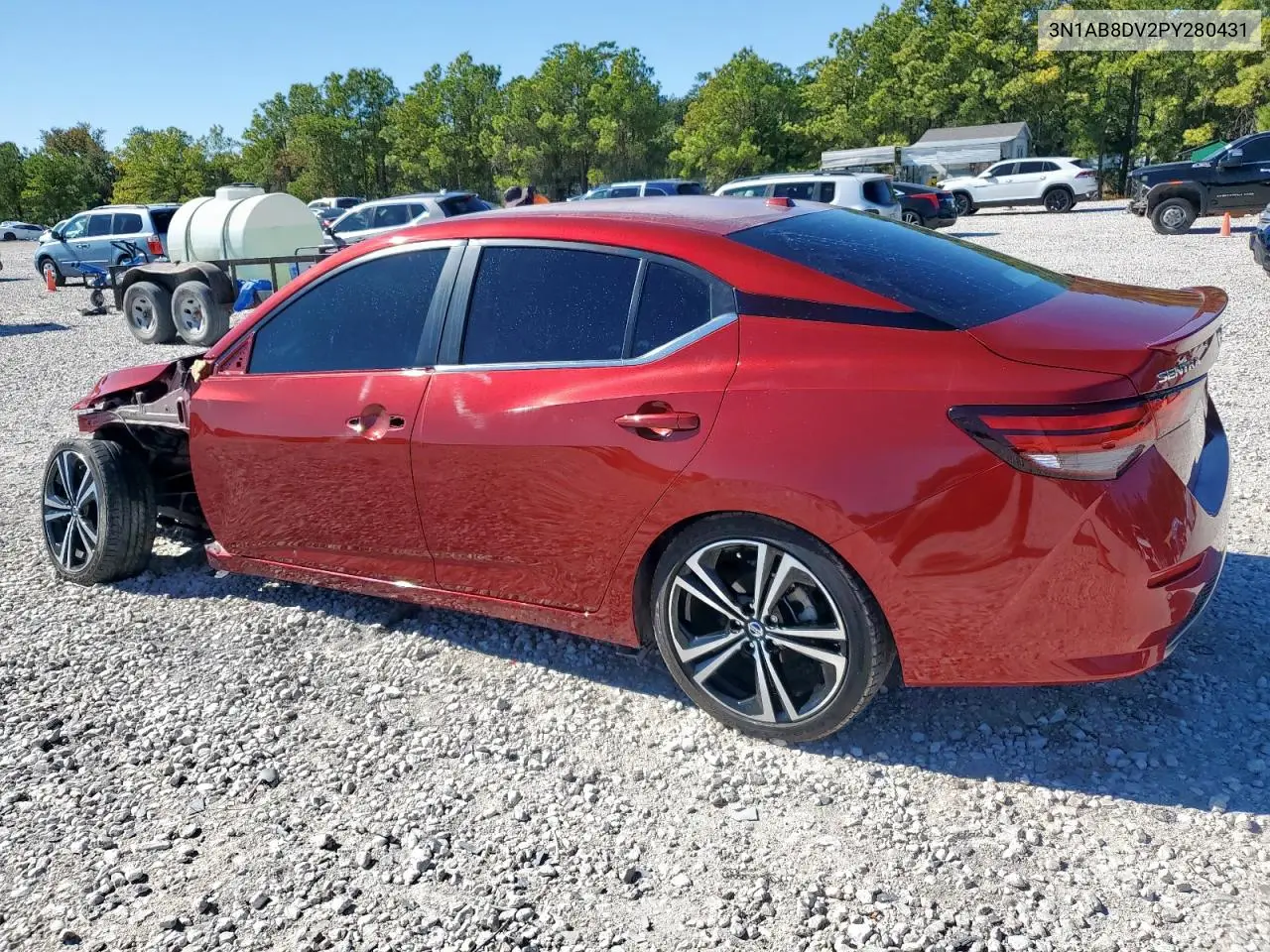 3N1AB8DV2PY280431 2023 Nissan Sentra Sr