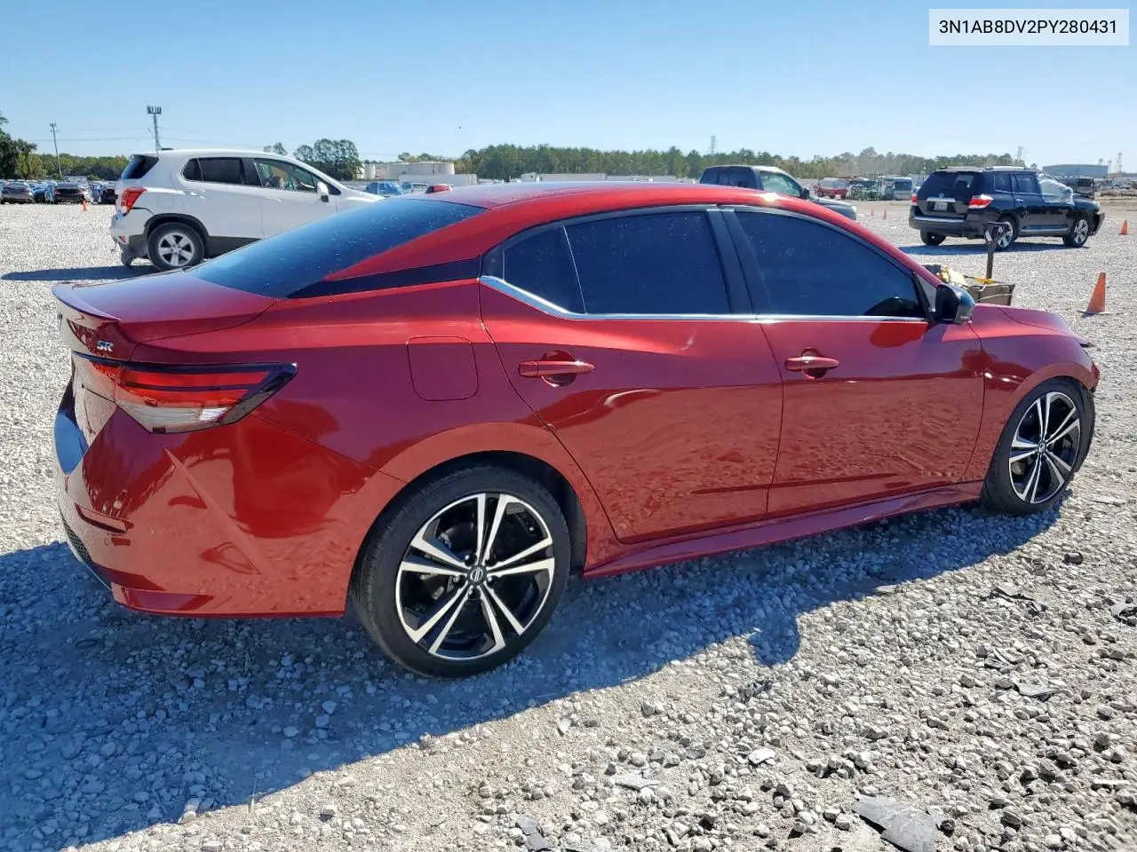 3N1AB8DV2PY280431 2023 Nissan Sentra Sr