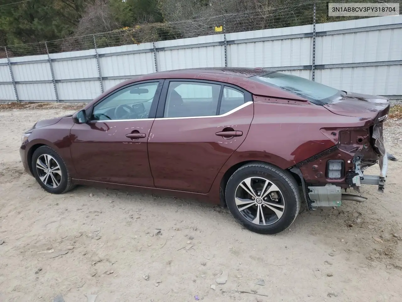 3N1AB8CV3PY318704 2023 Nissan Sentra Sv