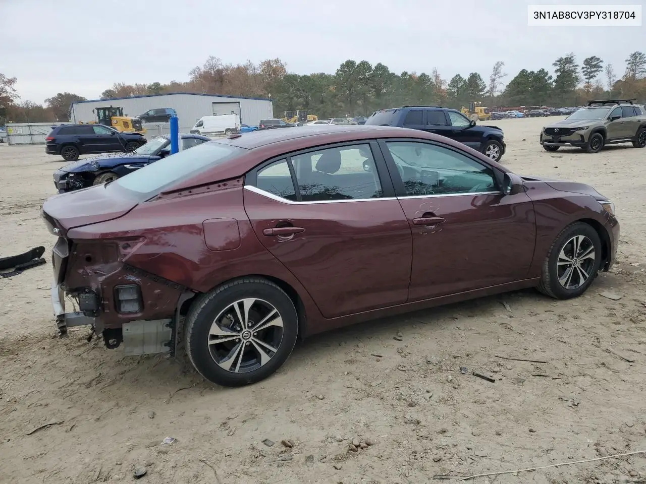 3N1AB8CV3PY318704 2023 Nissan Sentra Sv