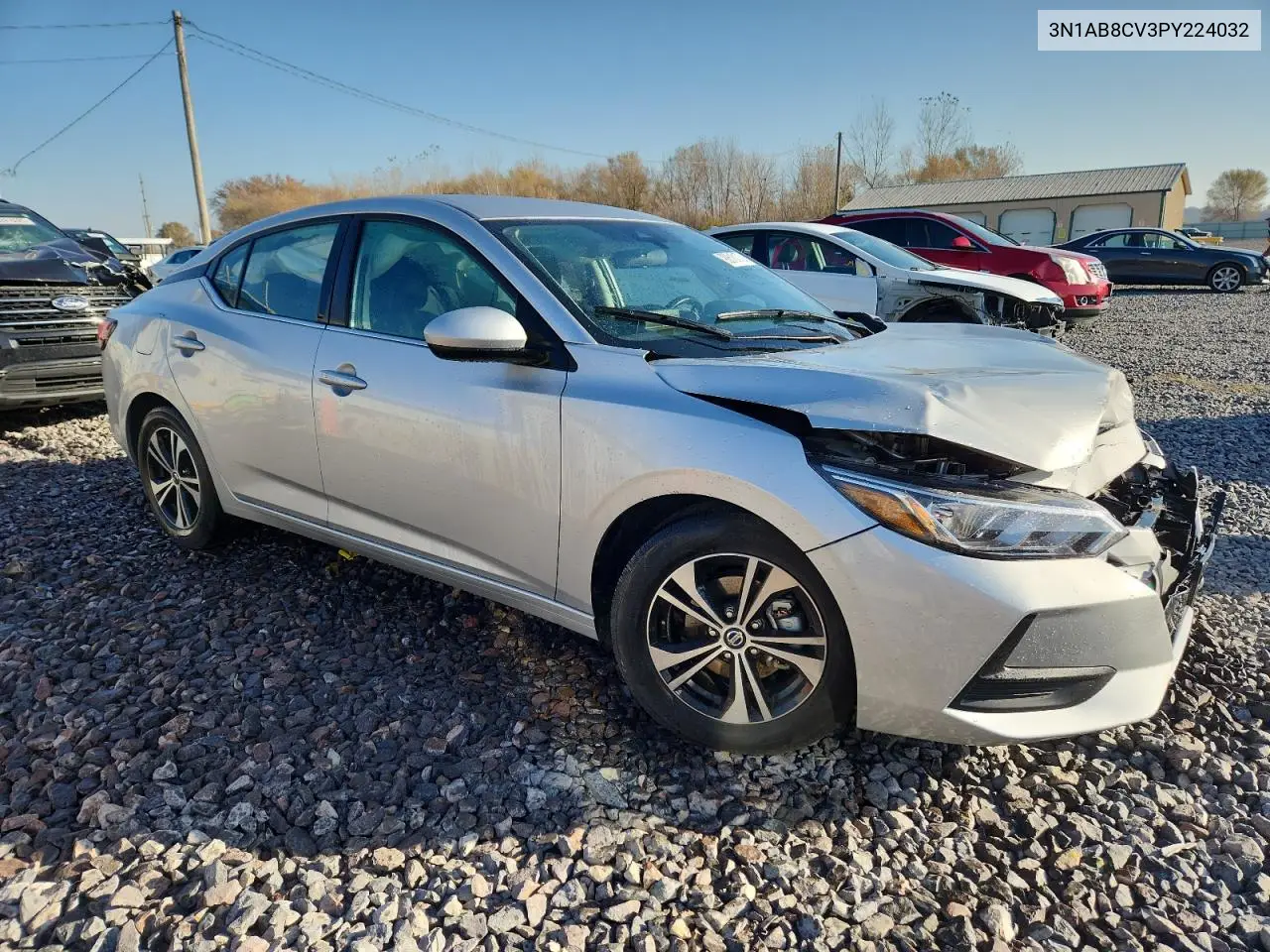 3N1AB8CV3PY224032 2023 Nissan Sentra Sv