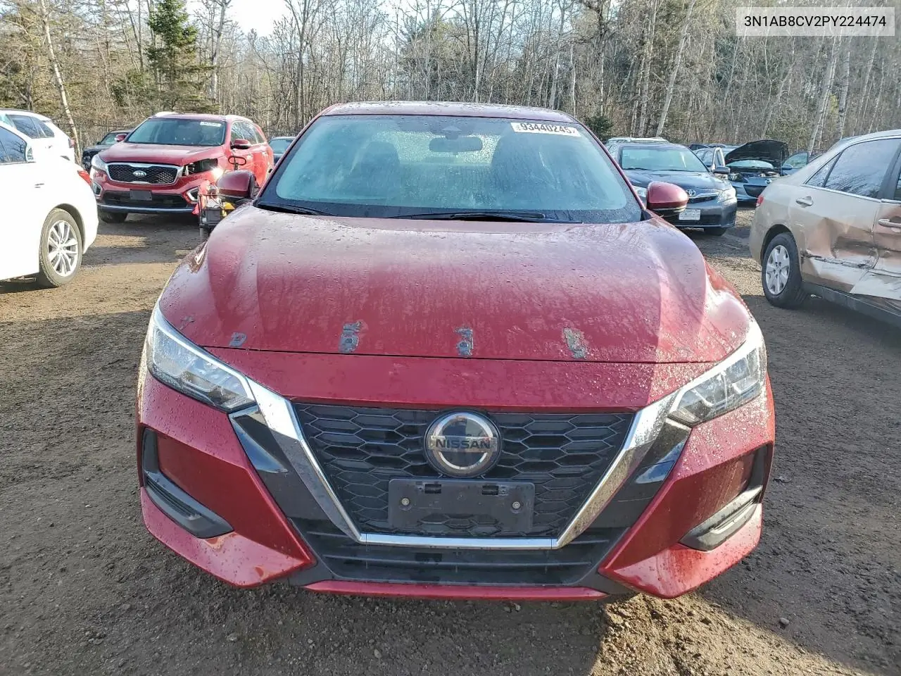 3N1AB8CV2PY224474 2023 Nissan Sentra Sv
