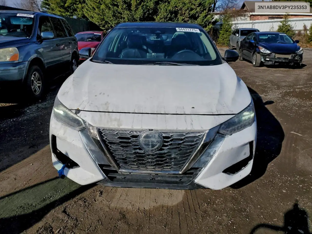 3N1AB8DV3PY235353 2023 Nissan Sentra Sr