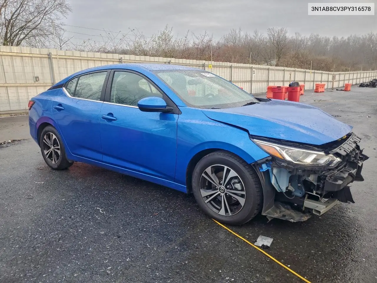 3N1AB8CV3PY316578 2023 Nissan Sentra Sv