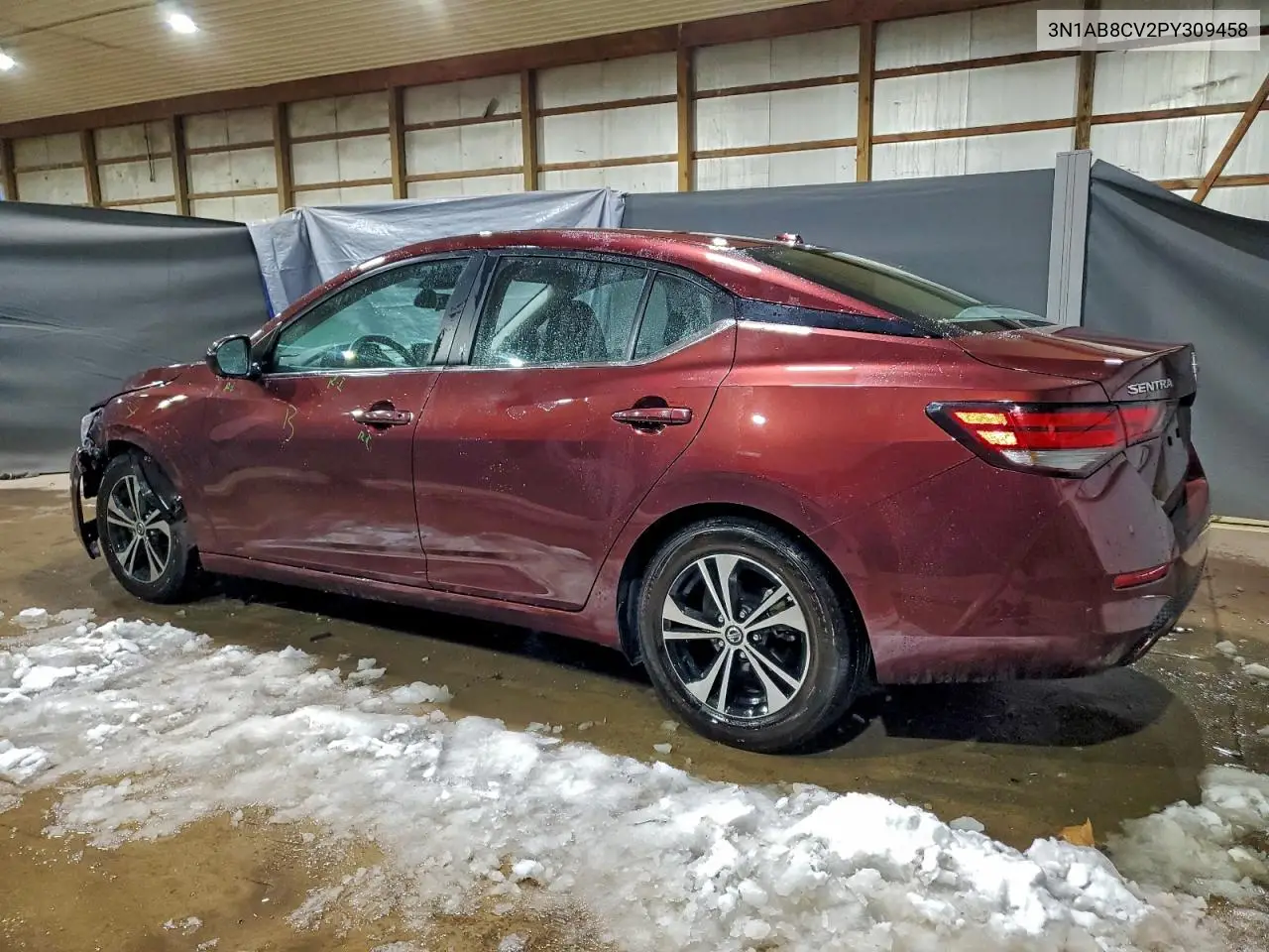 3N1AB8CV2PY309458 2023 Nissan Sentra Sv