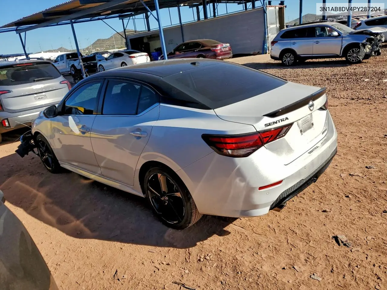 3N1AB8DV4PY287204 2023 Nissan Sentra Sr