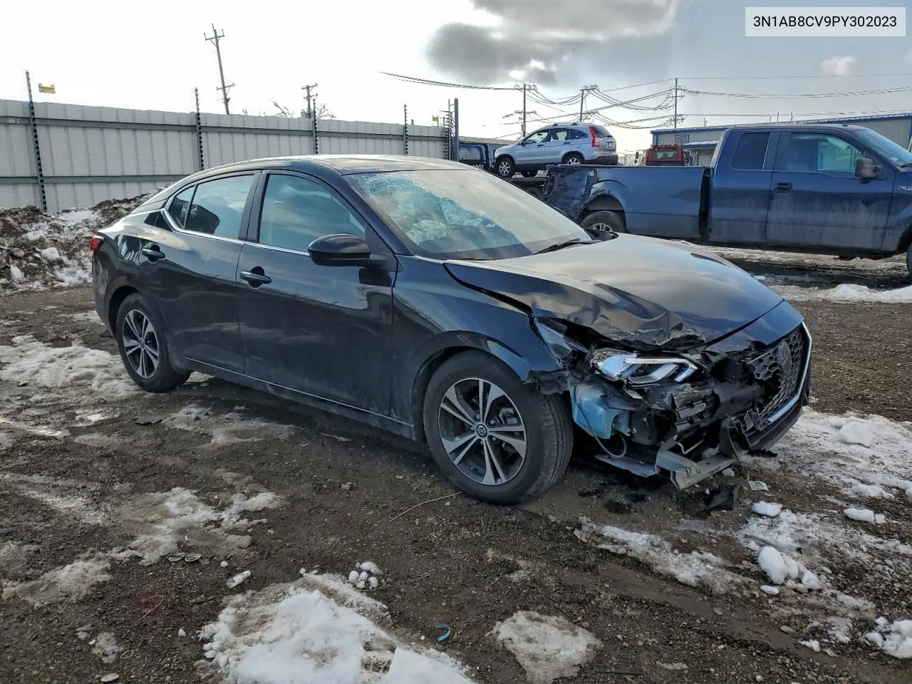 3N1AB8CV9PY302023 2023 Nissan Sentra Sv