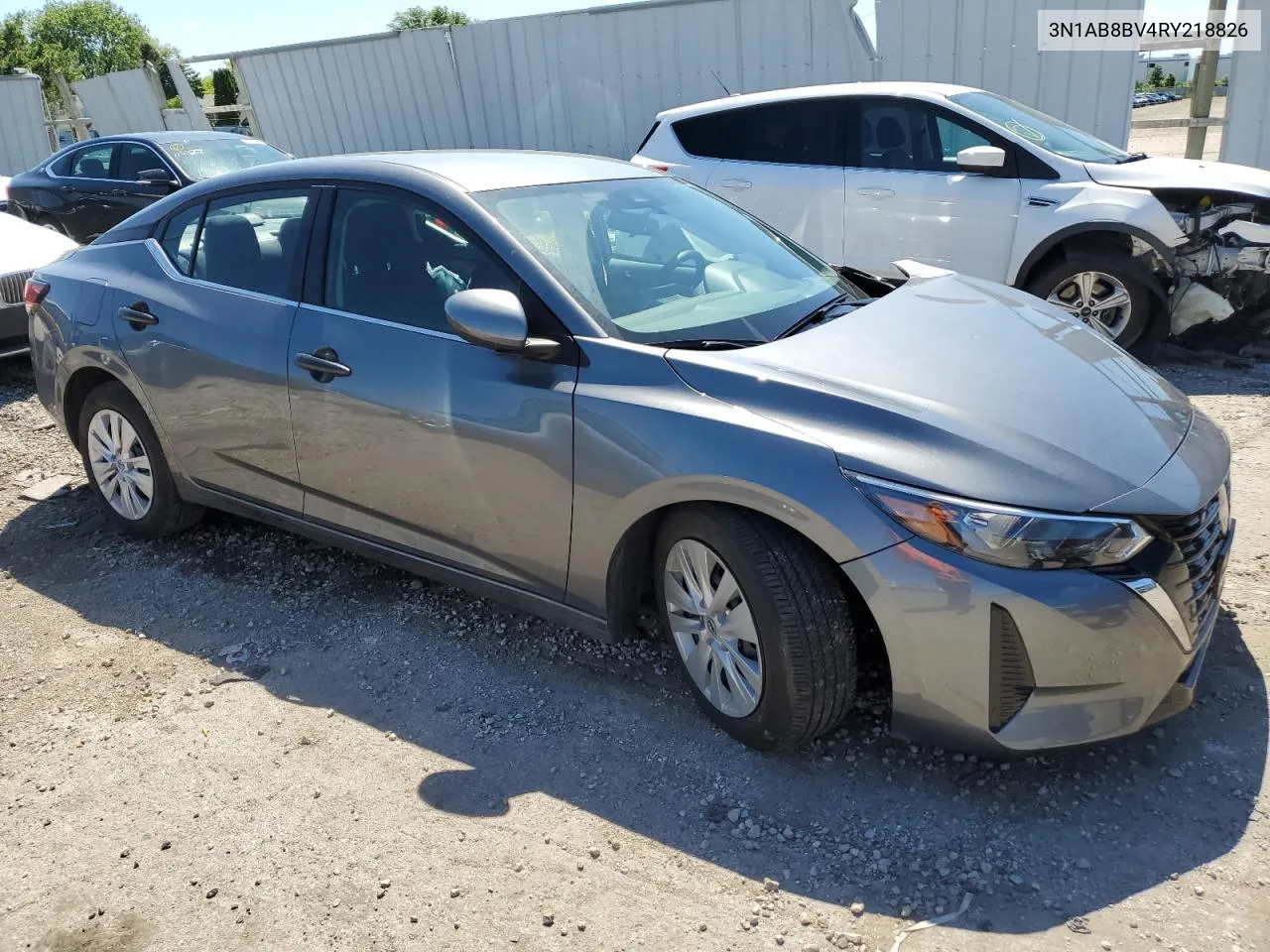 2024 Nissan Sentra S VIN: 3N1AB8BV4RY218826 Lot: 57886024