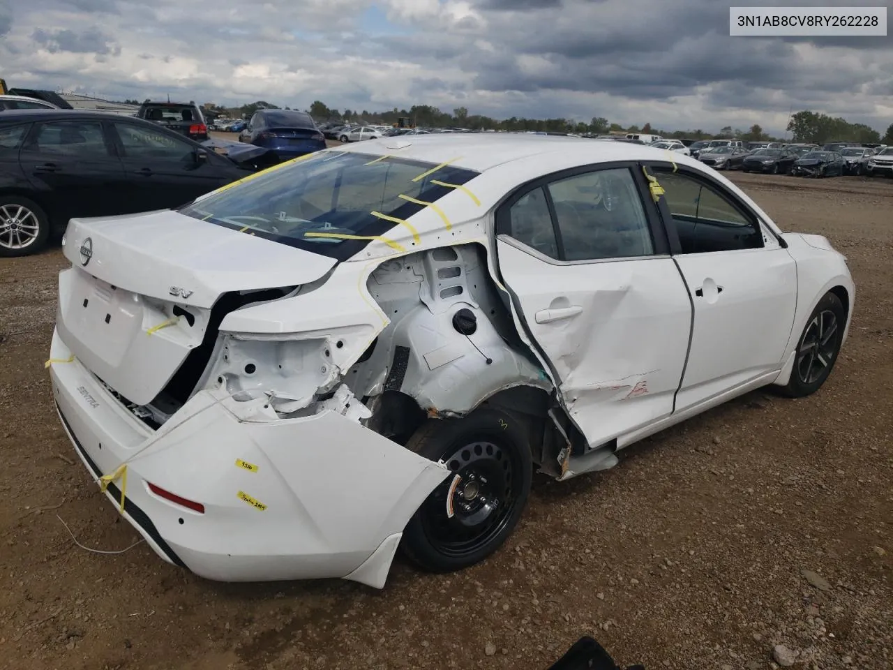 3N1AB8CV8RY262228 2024 Nissan Sentra Sv