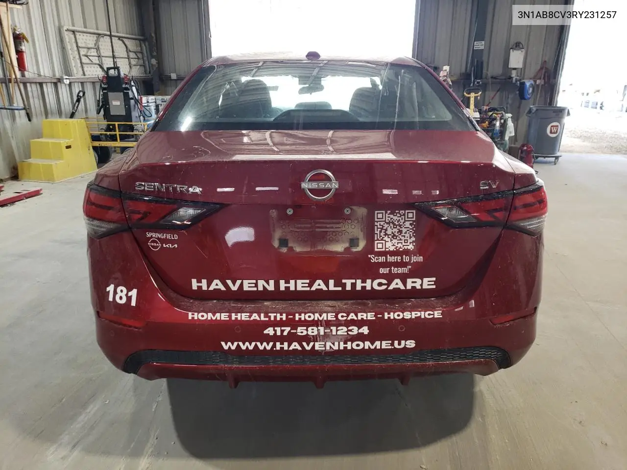 3N1AB8CV3RY231257 2024 Nissan Sentra Sv