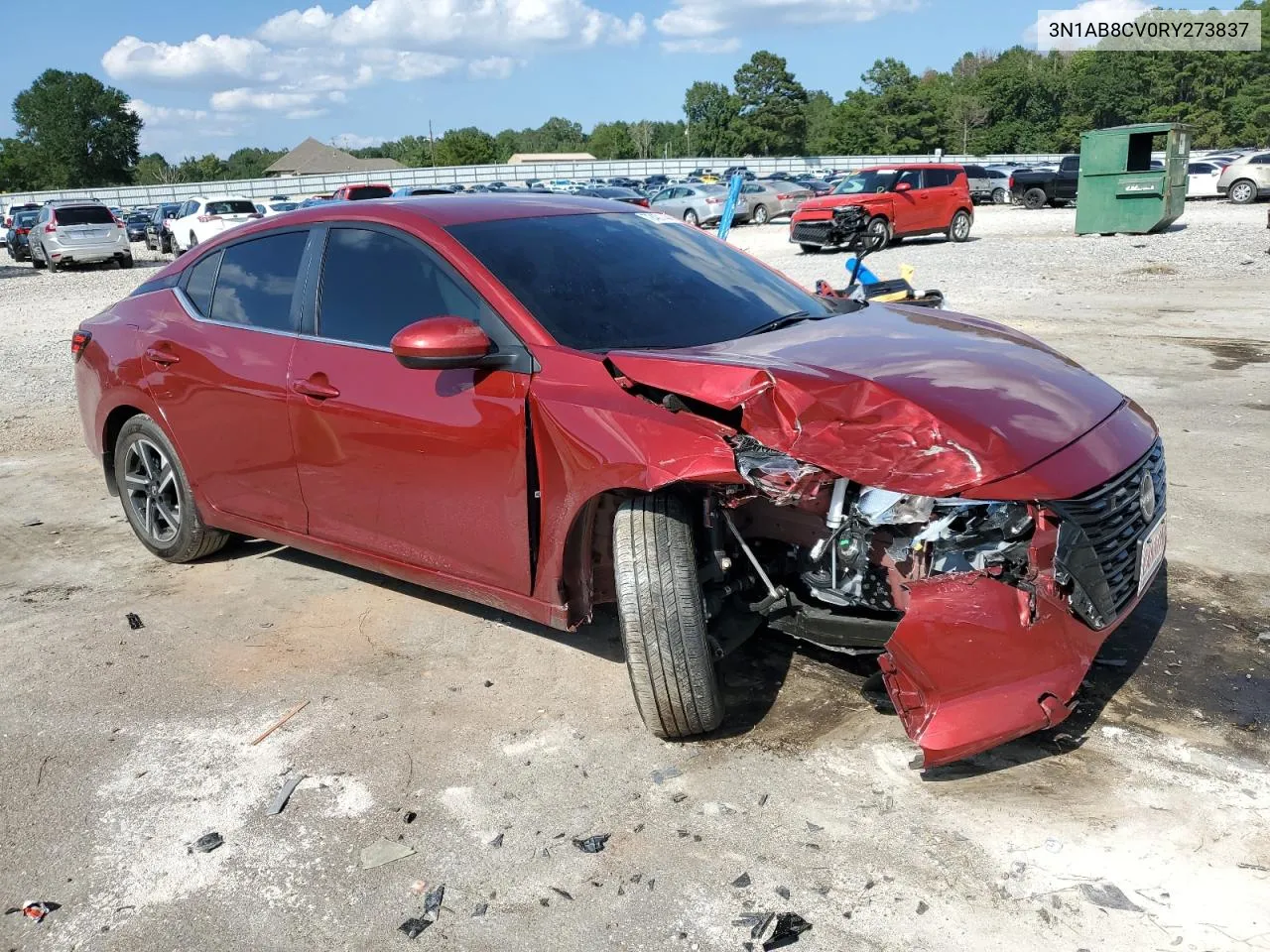 3N1AB8CV0RY273837 2024 Nissan Sentra Sv