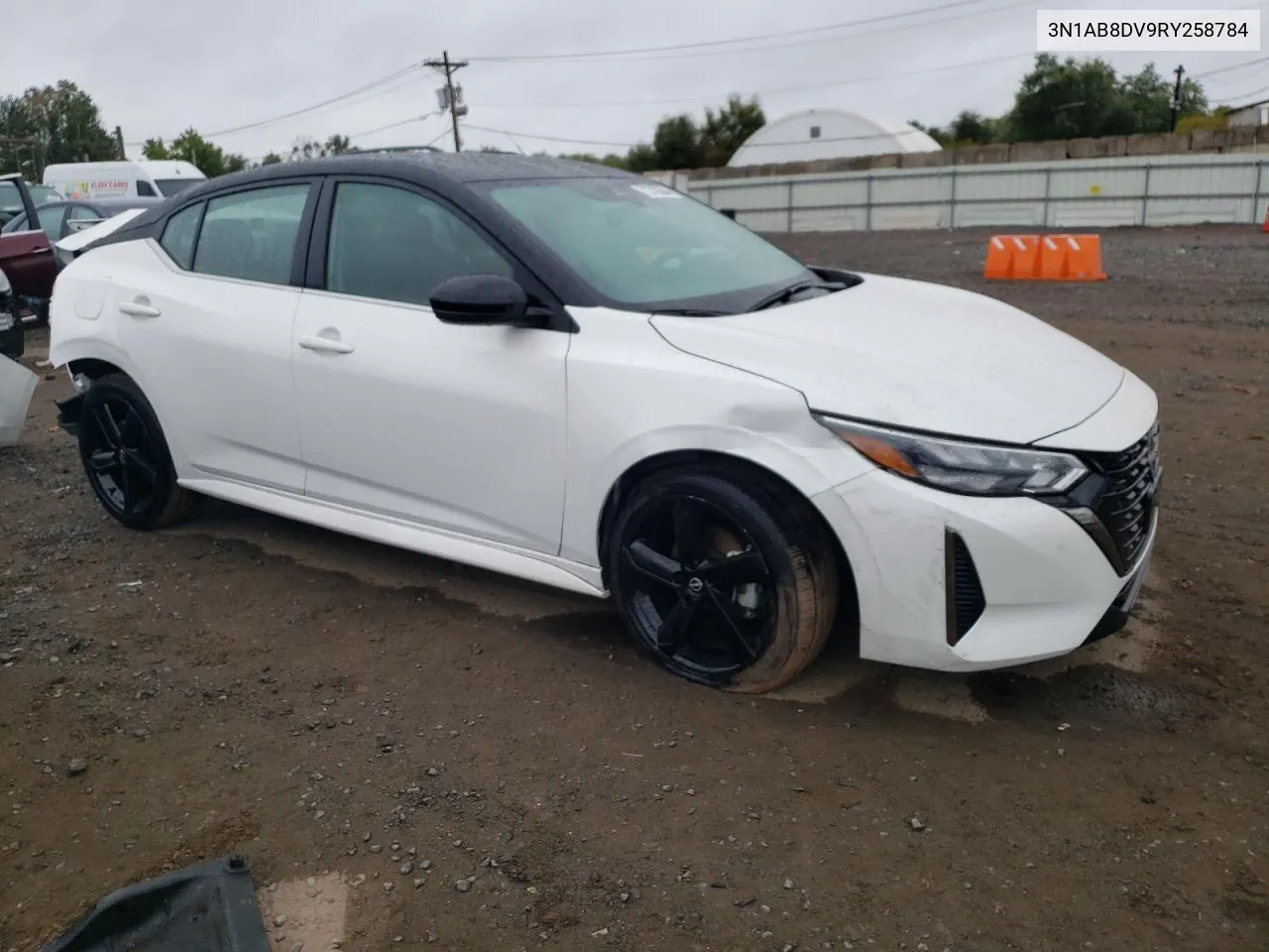 2024 Nissan Sentra Sr VIN: 3N1AB8DV9RY258784 Lot: 72732684