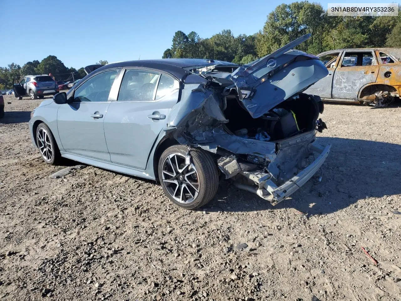 3N1AB8DV4RY353236 2024 Nissan Sentra Sr