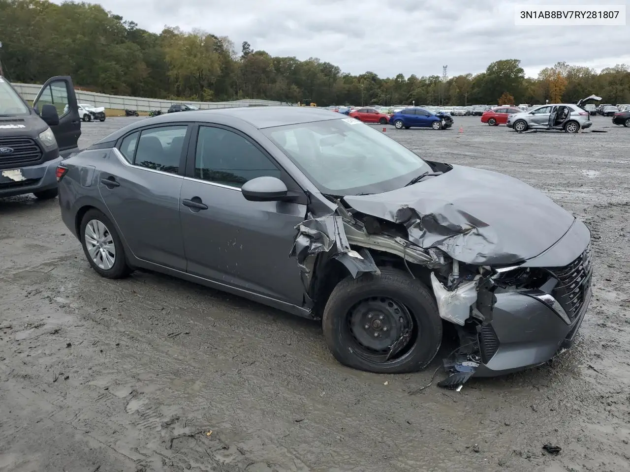 3N1AB8BV7RY281807 2024 Nissan Sentra S