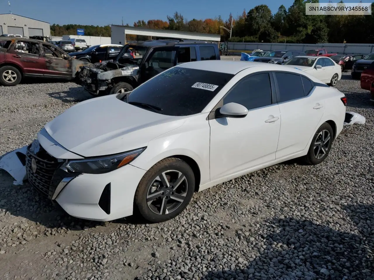 3N1AB8CV9RY345568 2024 Nissan Sentra Sv