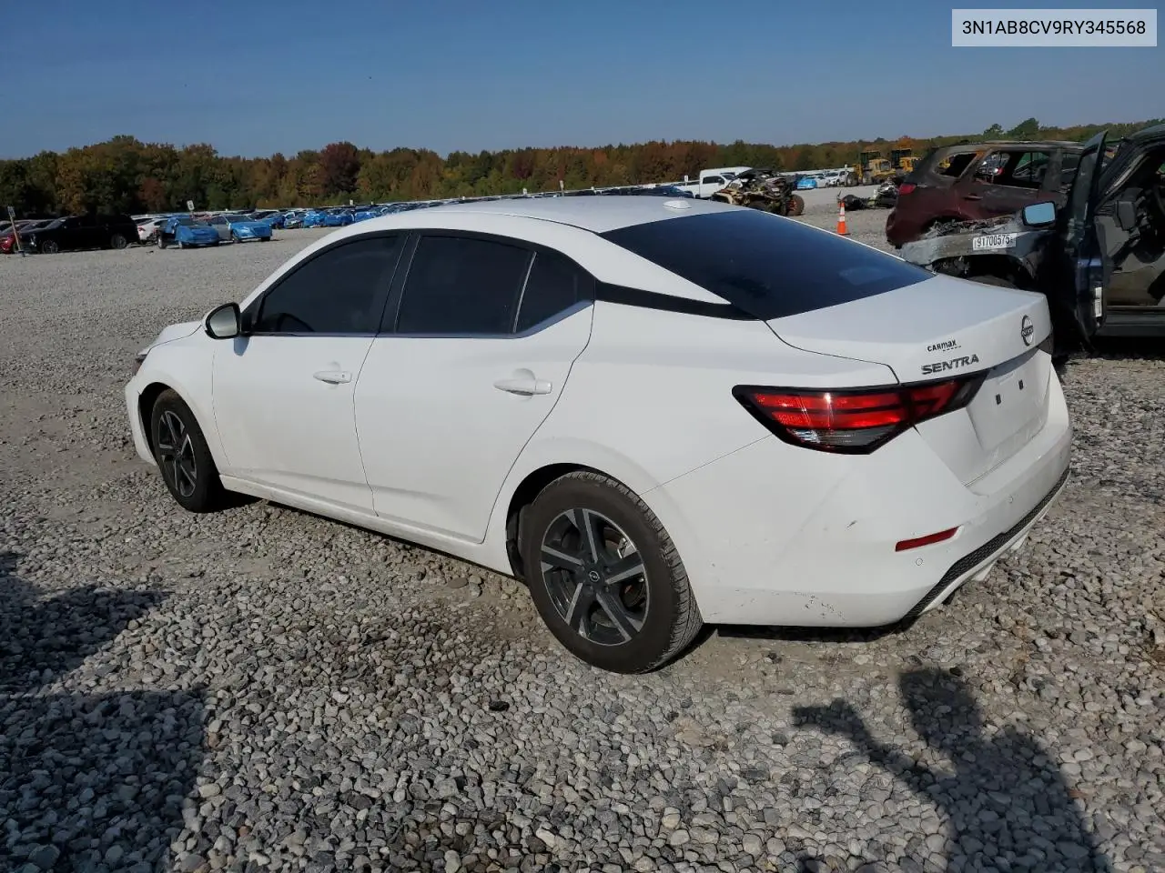 3N1AB8CV9RY345568 2024 Nissan Sentra Sv