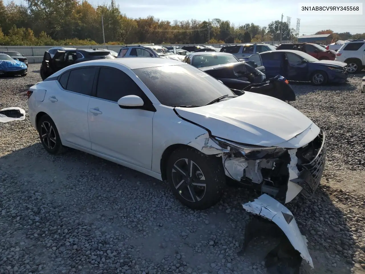 3N1AB8CV9RY345568 2024 Nissan Sentra Sv
