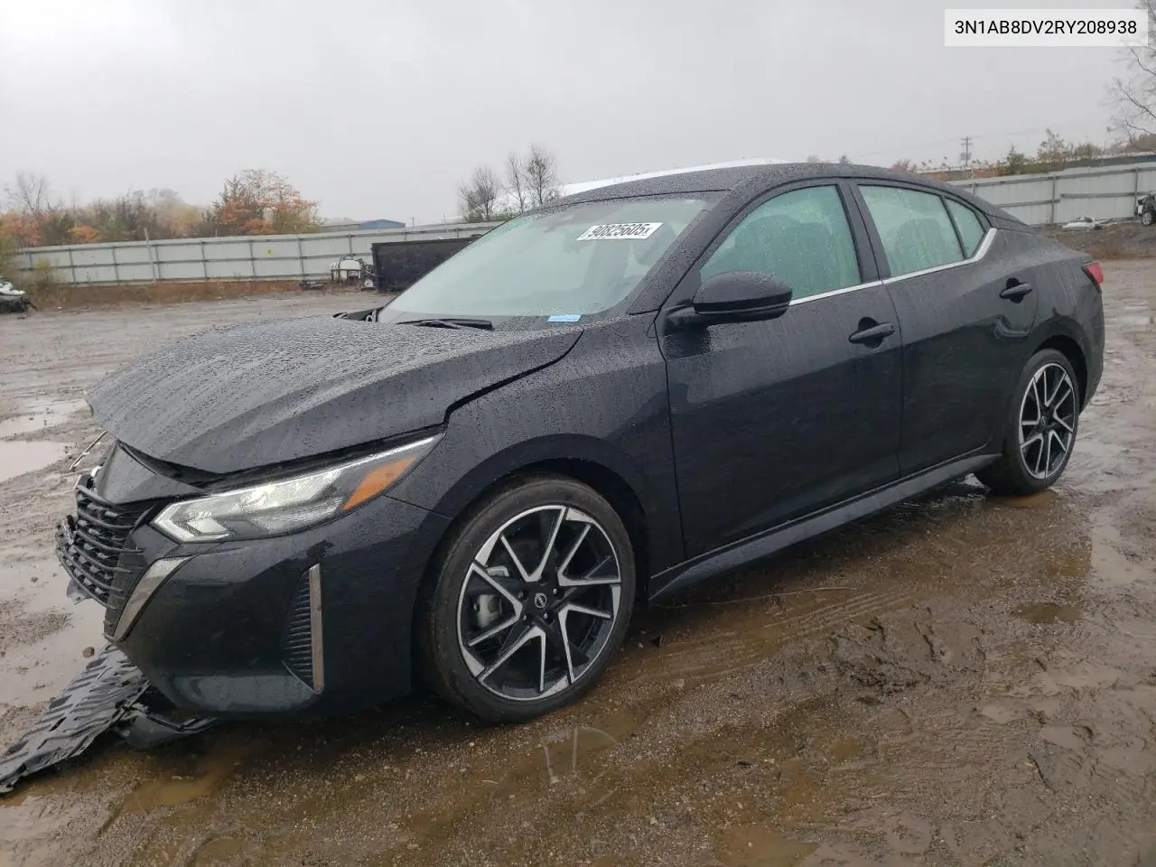 3N1AB8DV2RY208938 2024 Nissan Sentra Sr