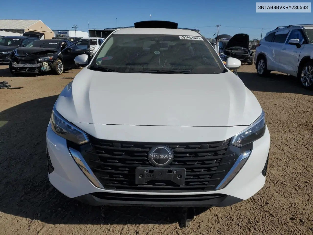 3N1AB8BVXRY286533 2024 Nissan Sentra S