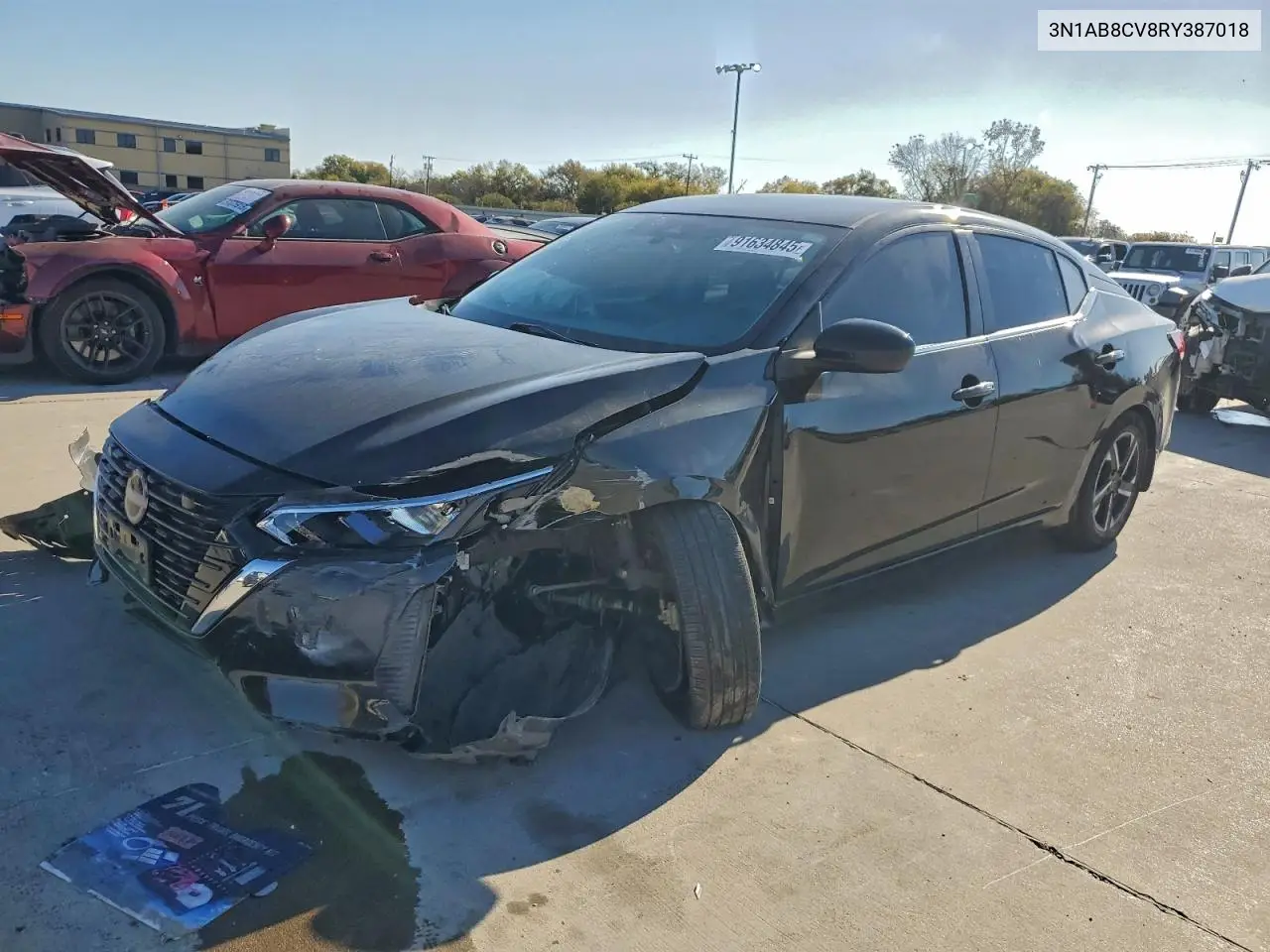 3N1AB8CV8RY387018 2024 Nissan Sentra Sv