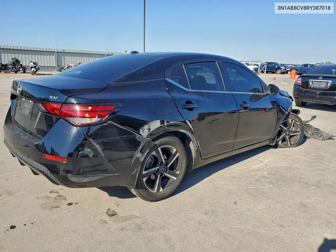 3N1AB8CV8RY387018 2024 Nissan Sentra Sv