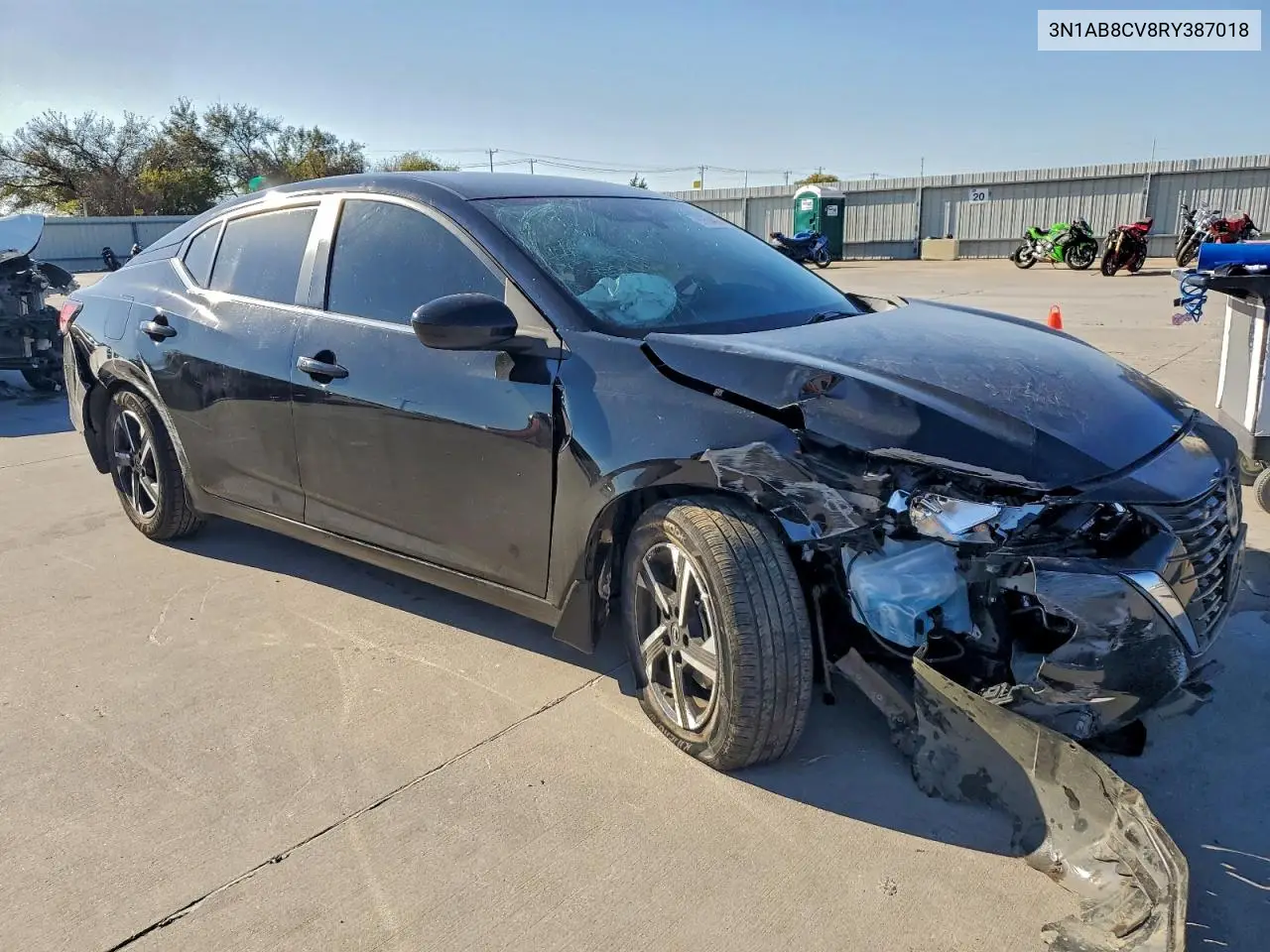 3N1AB8CV8RY387018 2024 Nissan Sentra Sv