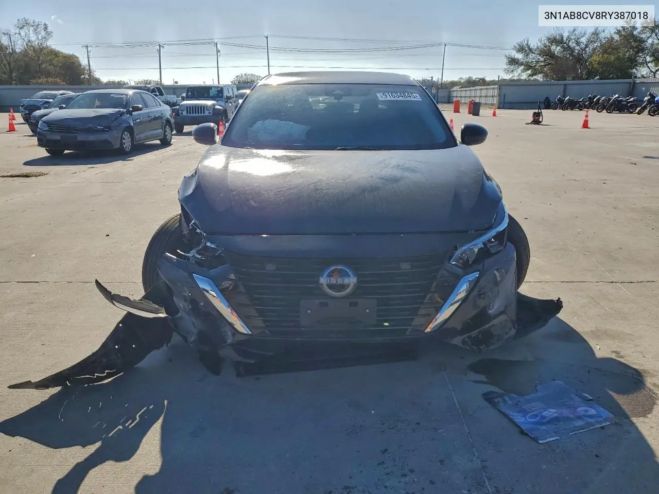 3N1AB8CV8RY387018 2024 Nissan Sentra Sv