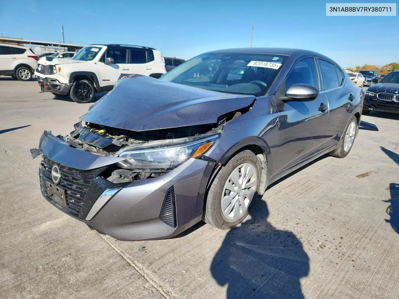 3N1AB8BV7RY380711 2024 Nissan Sentra S