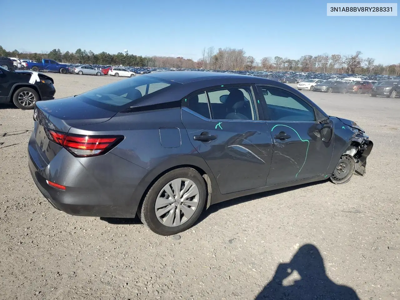 3N1AB8BV8RY288331 2024 Nissan Sentra S
