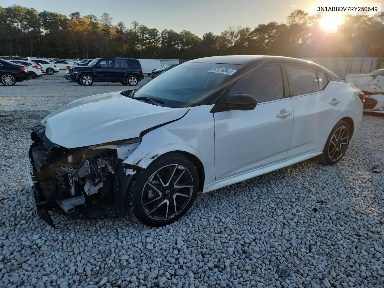 3N1AB8DV7RY250649 2024 Nissan Sentra Sr