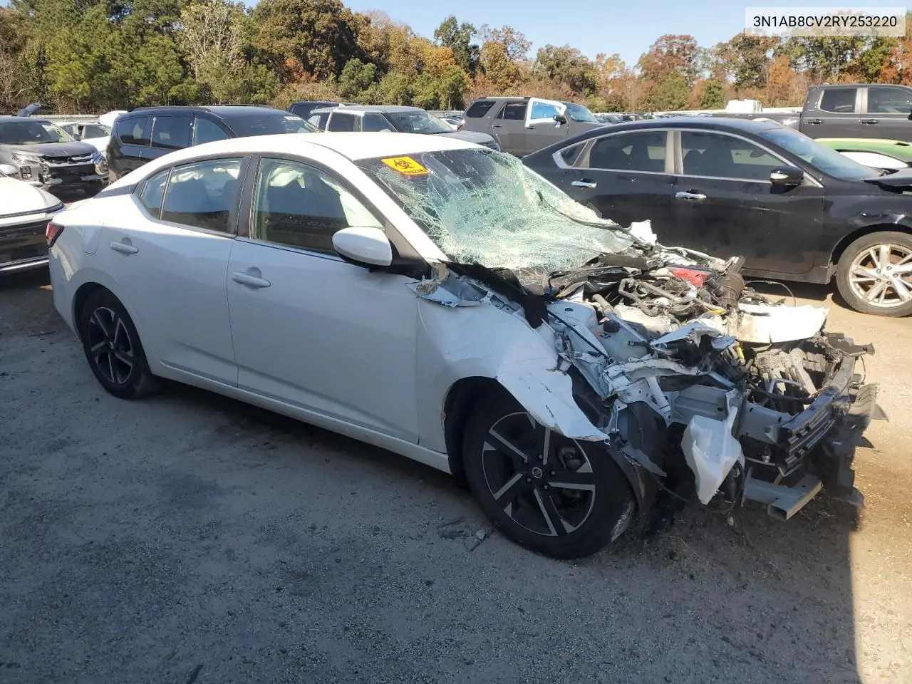 3N1AB8CV2RY253220 2024 Nissan Sentra Sv