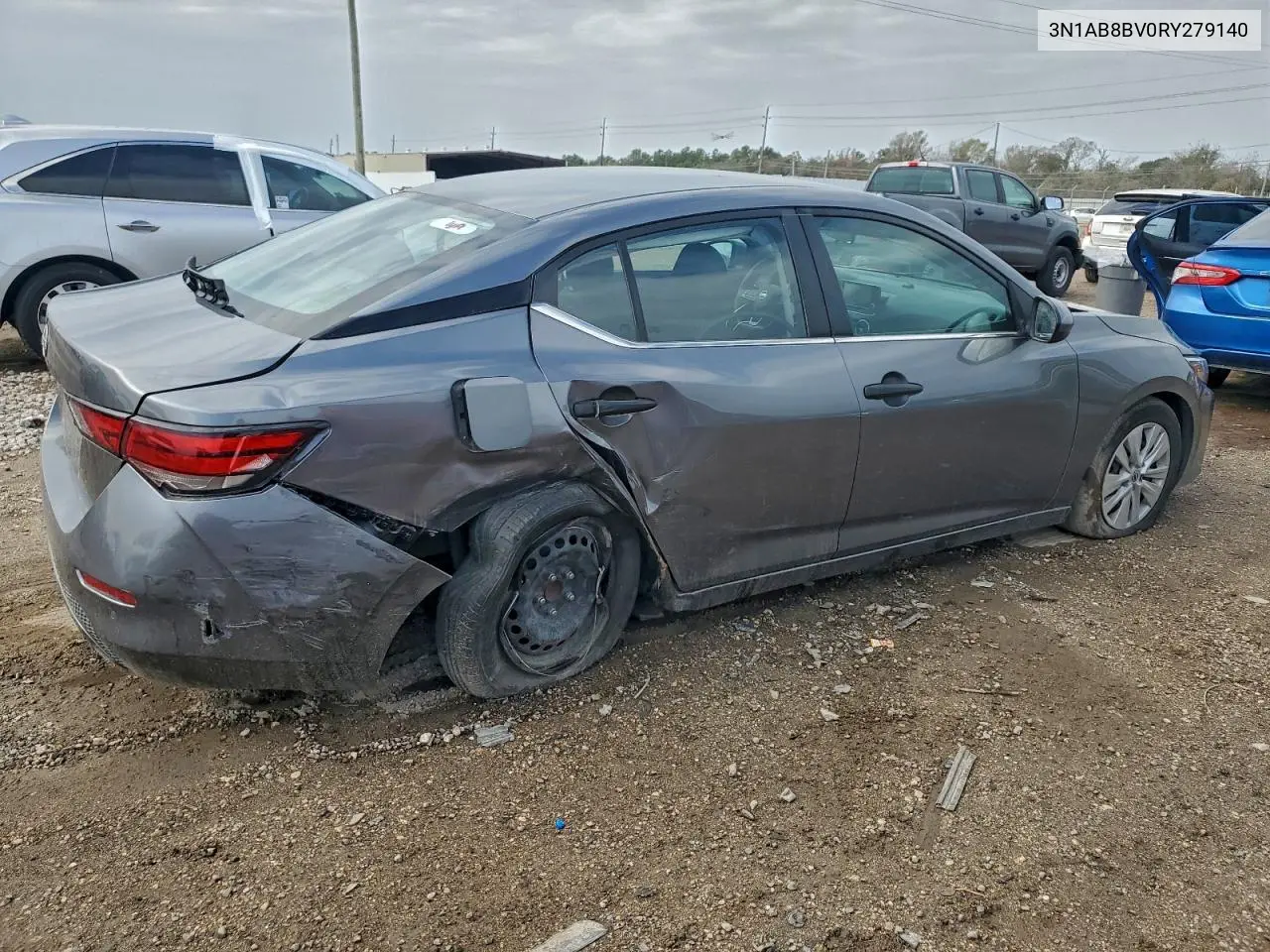 3N1AB8BV0RY279140 2024 Nissan Sentra S