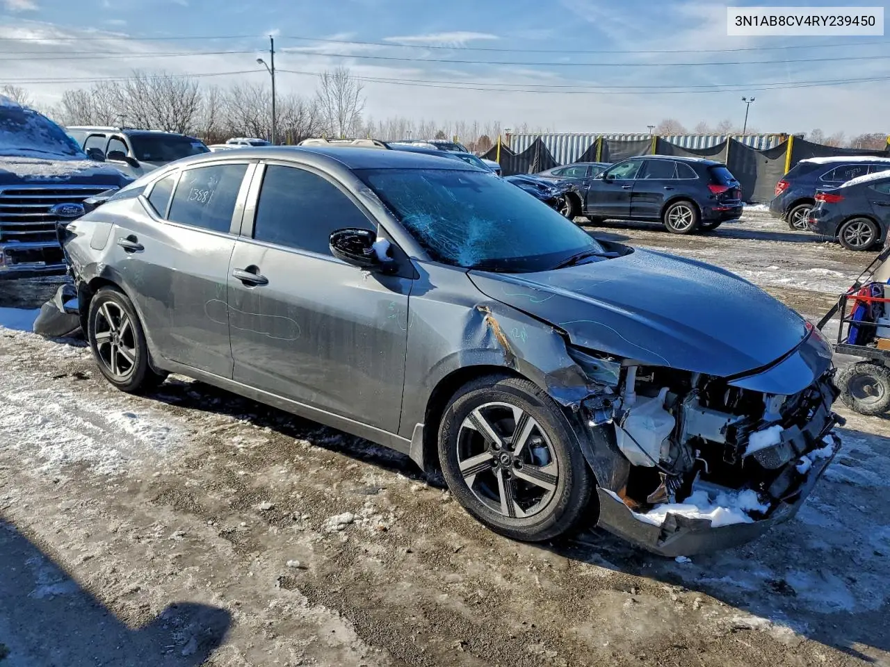 3N1AB8CV4RY239450 2024 Nissan Sentra Sv