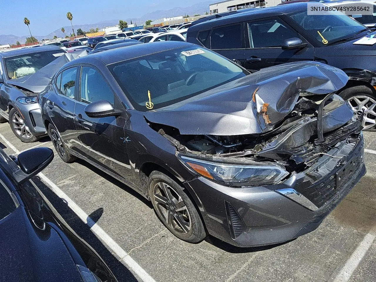 3N1AB8CV4SY285642 2025 Nissan Sentra Sv