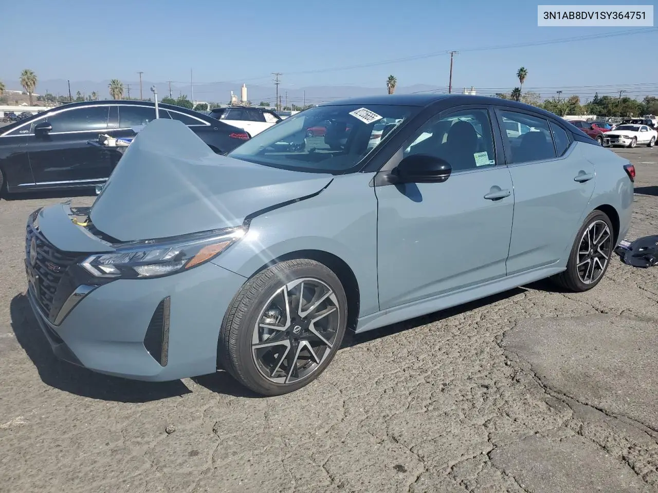 3N1AB8DV1SY364751 2025 Nissan Sentra Sr