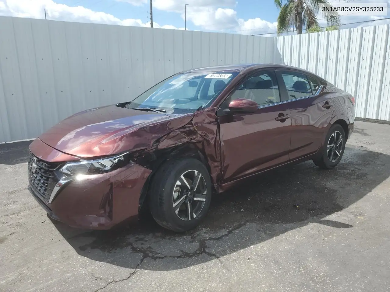 3N1AB8CV2SY325233 2025 Nissan Sentra Sv