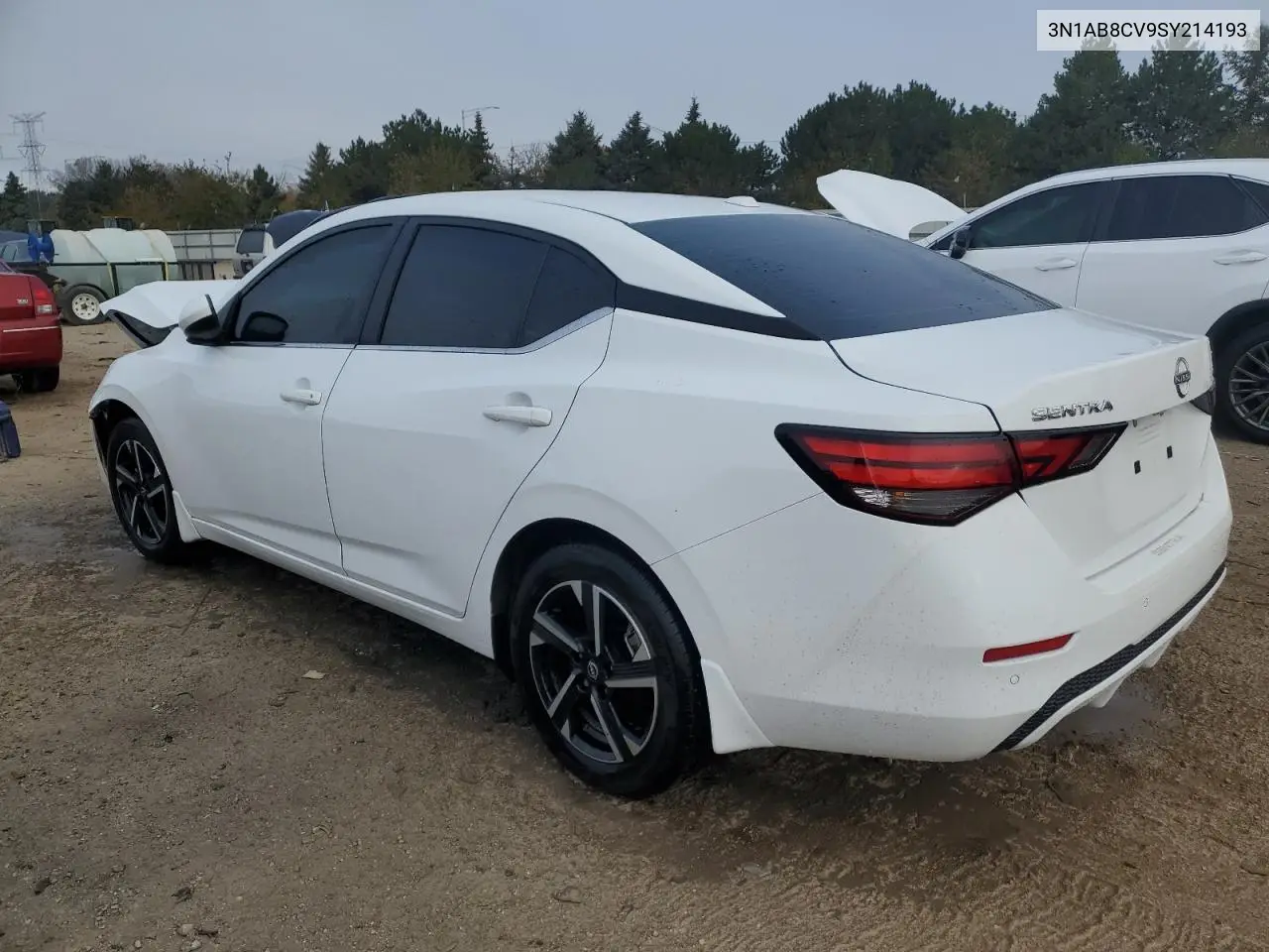 3N1AB8CV9SY214193 2025 Nissan Sentra Sv