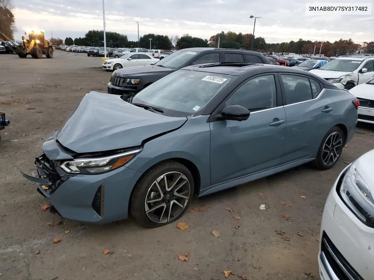 3N1AB8DV7SY317482 2025 Nissan Sentra Sr