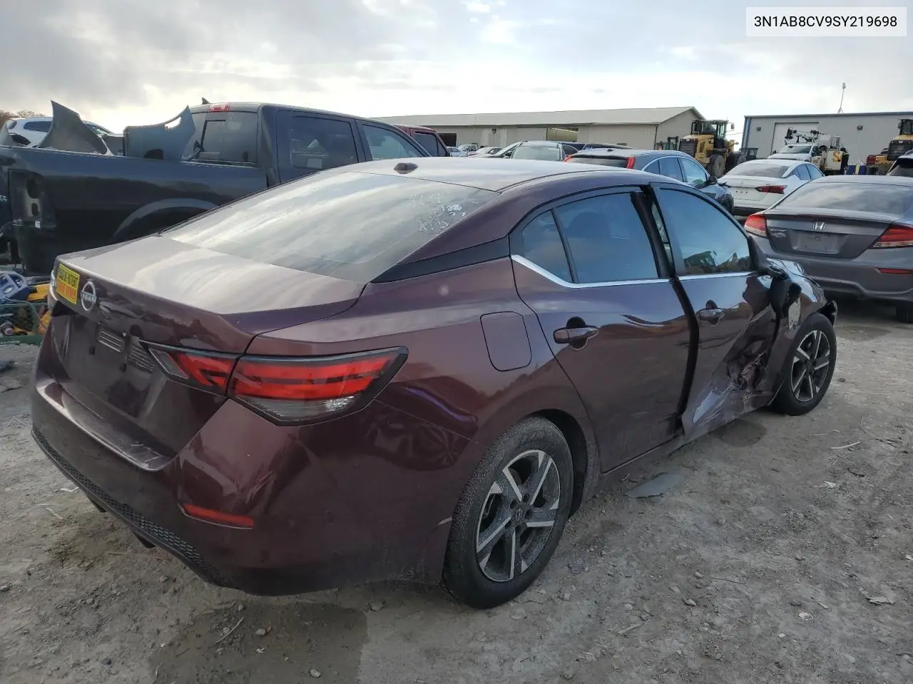 3N1AB8CV9SY219698 2025 Nissan Sentra Sv