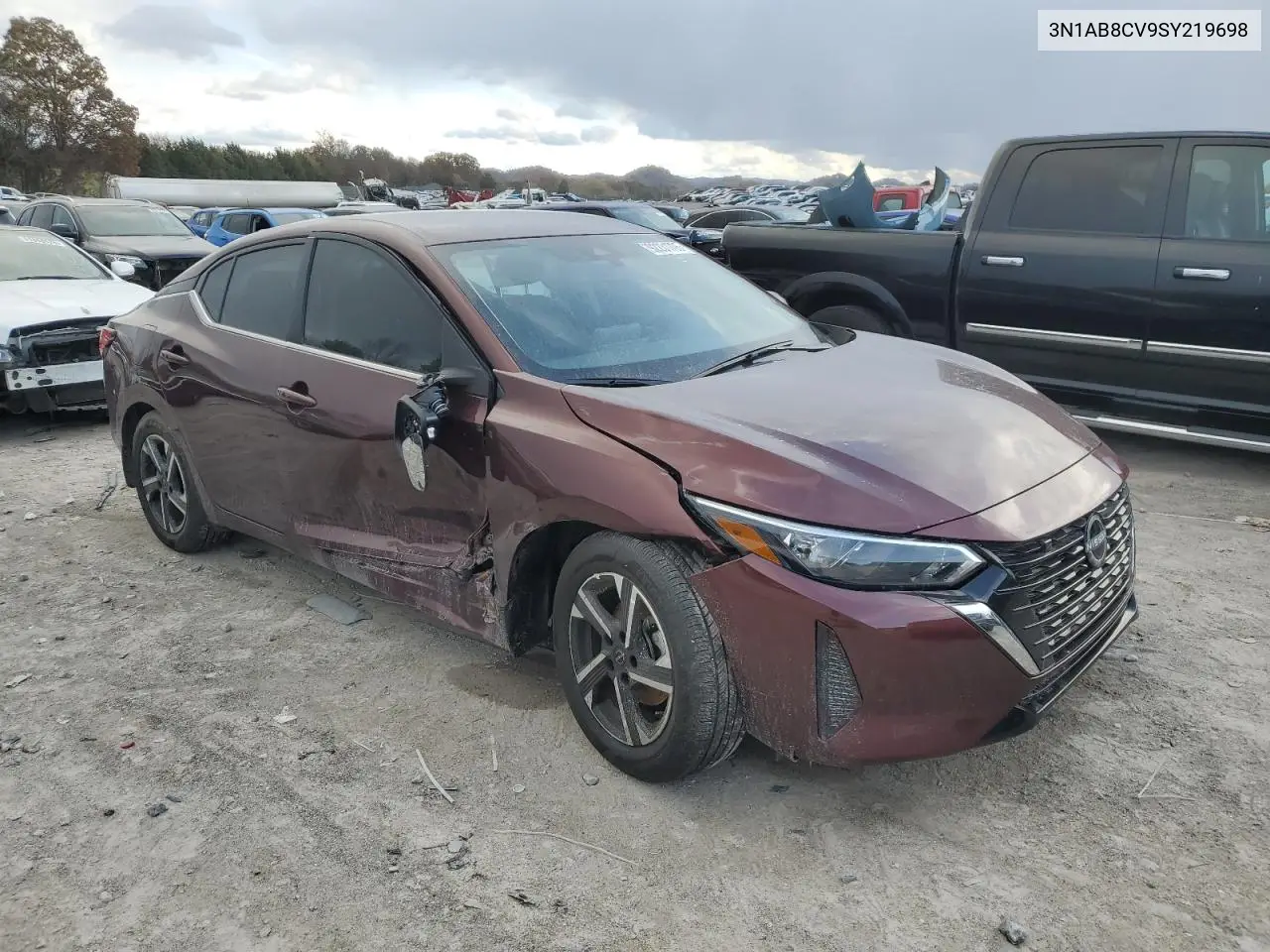 3N1AB8CV9SY219698 2025 Nissan Sentra Sv